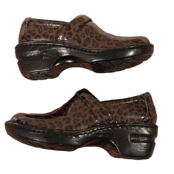 BOC Born Concept Peggy Leopard Clogs Mules - Picture 8 of 11